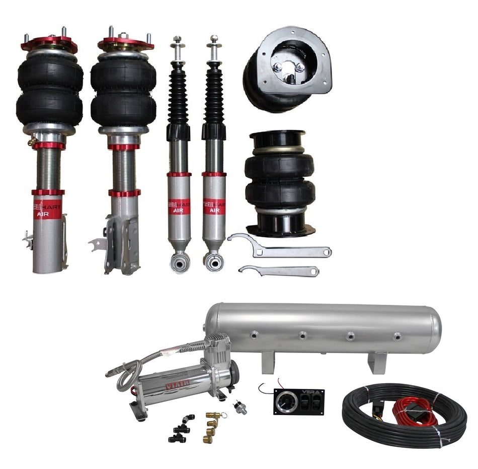 TruHart AirPlus Air Struts w/ VERA Essential Management For 06-11 Honda Civic