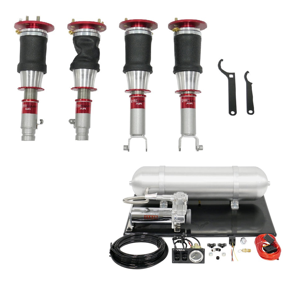TruHart AirPlus Air Struts w/ VERA Basic Management For 09-14 Acura TL 09-14 Acura TSX 08-12 Honda Accord
