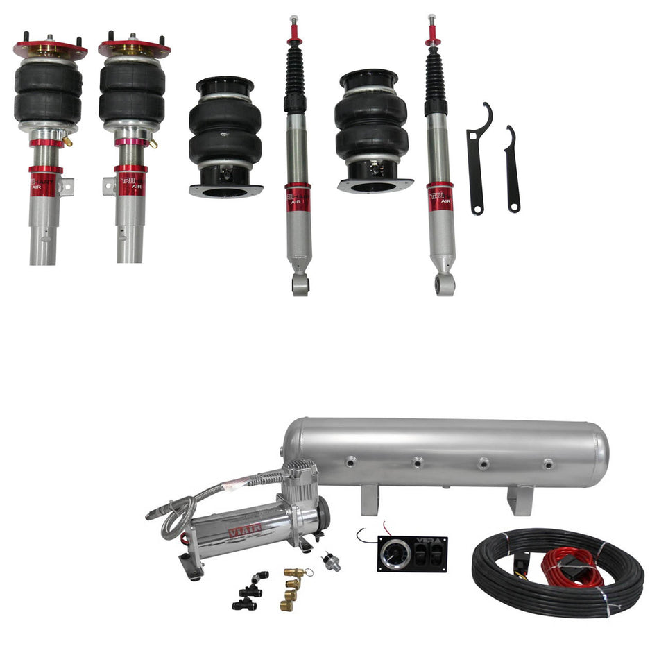 TruHart AirPlus Air Struts w/ VERA Essential Management 17-21 Honda Civic Hatchback