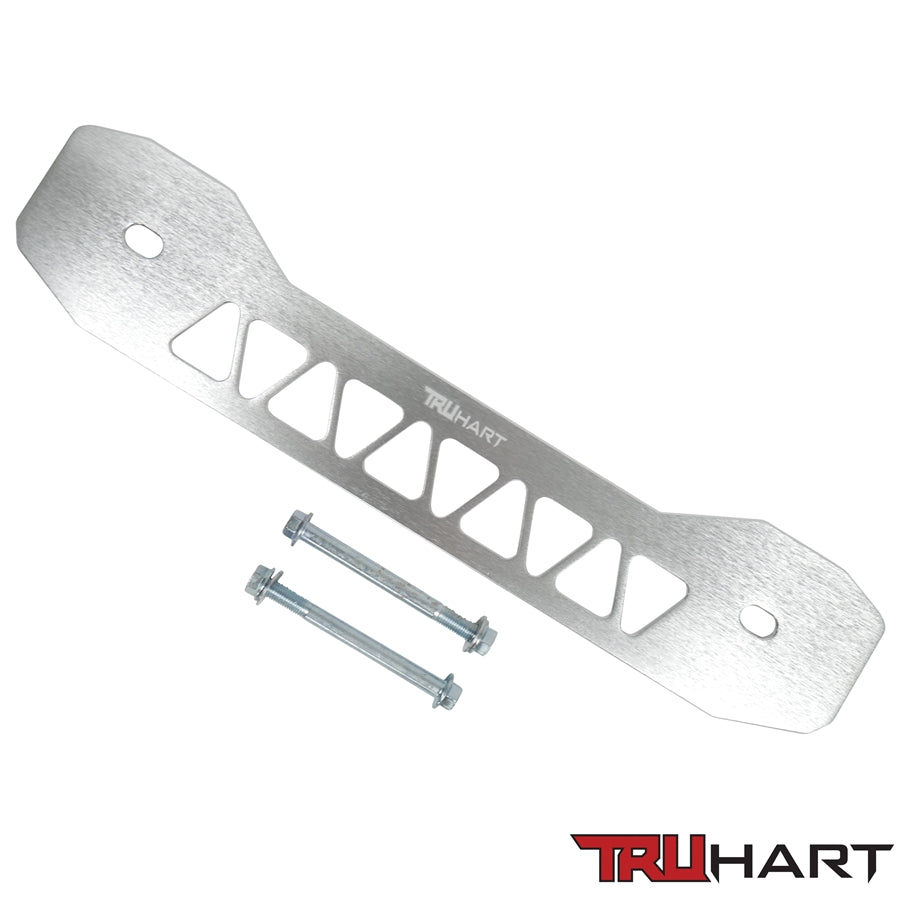 TruHart Subframe Brace Polished For 13+ Acura ILX 06-15 Honda Civic