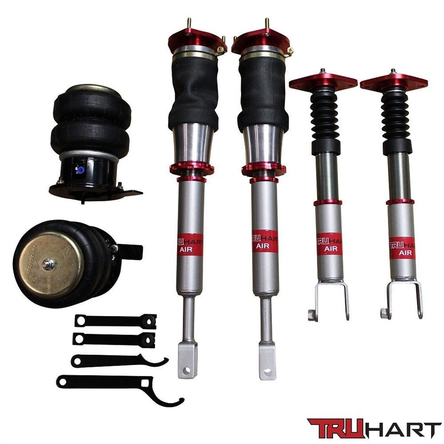 TruHart AirPlus Air Struts For 07-08 Infiniti G35 Sedan 08-13 Infiniti G37 Coupe 07-14 Infiniti G37 Sedan 14-15 Infiniti Q60 Coupe 09+ Nissan 370Z RWD