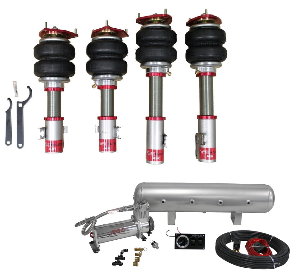 TruHart AirPlus Air Struts w/ VERA Essential Management For 05-07 Subaru Impreza STI