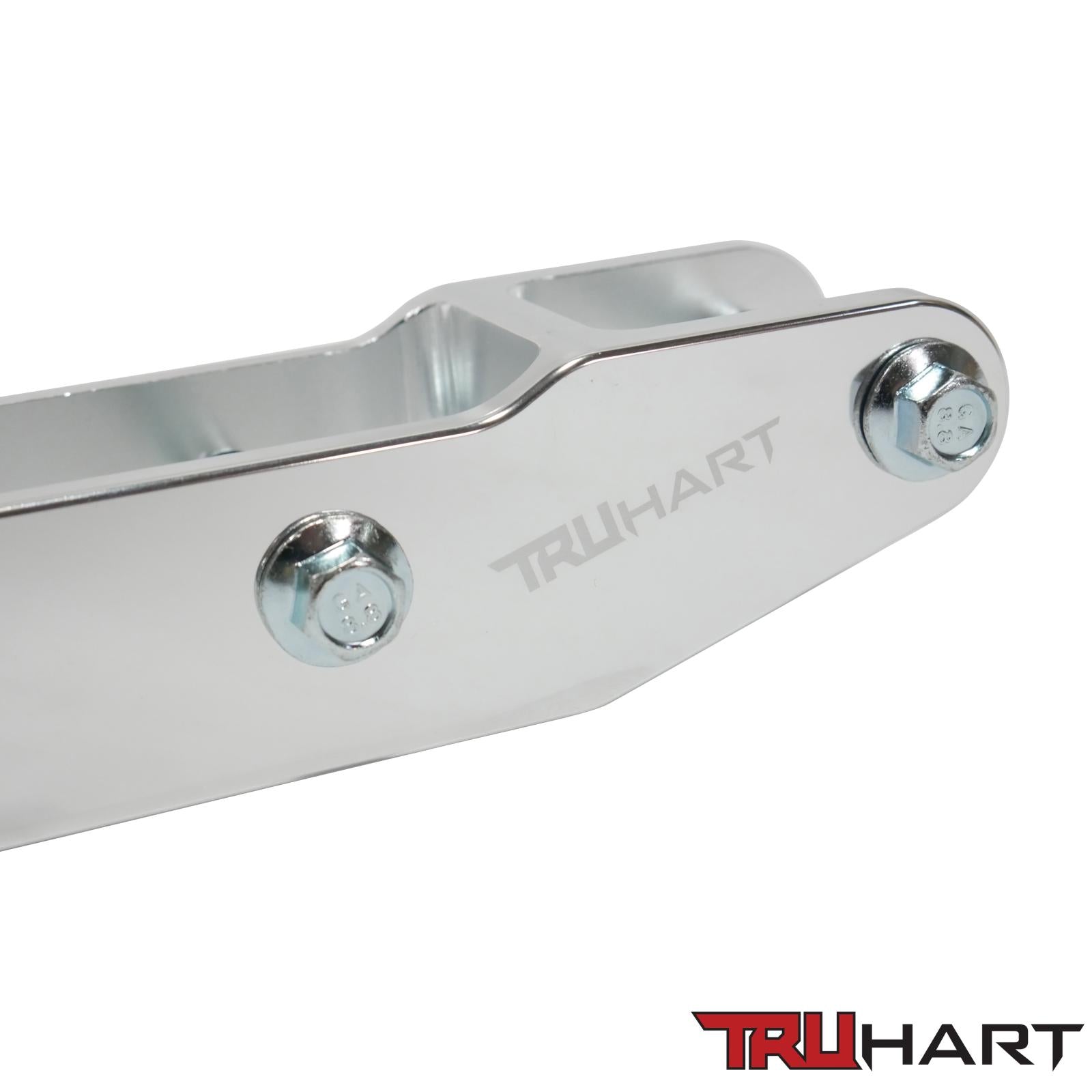TruHart Rear Lower Control Arms Adjustable Polished For 12-21 Subaru BRZ 08-16 Subaru Impreza 10+ Subaru Legacy 08+ Subaru STI/ WRX 12-17 Scion FR-S
