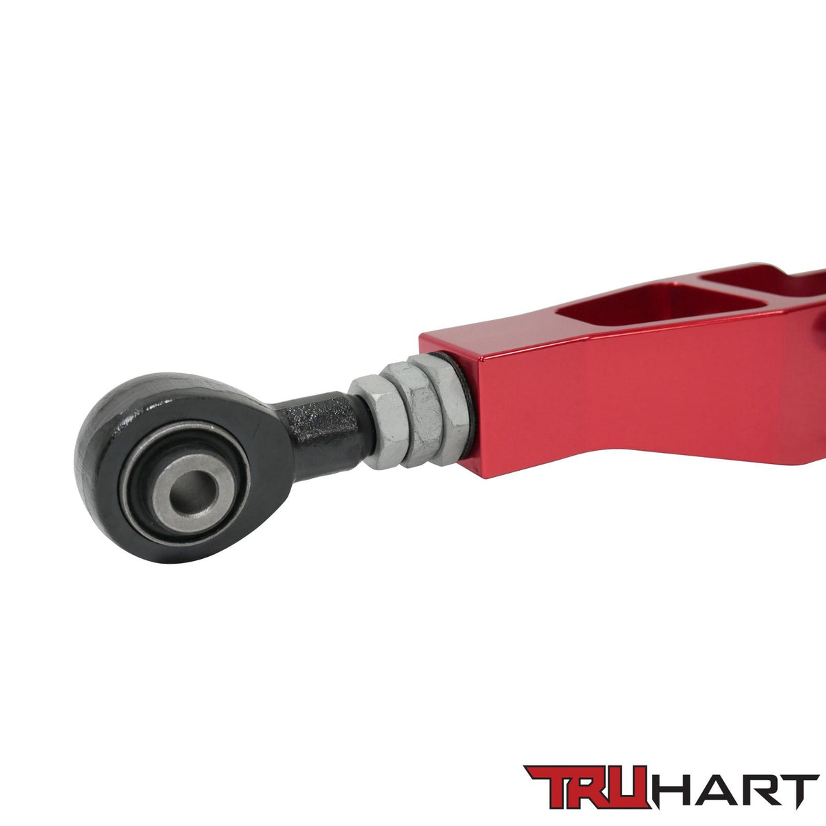 TruHart Rear Lower Control Arms Adjustable Anodized Red For 12-21 Subaru BRZ 08-16 Subaru Impreza 10+ Subaru Legacy 08+ Subaru STI/ WRX 12-17 Scion FR-S