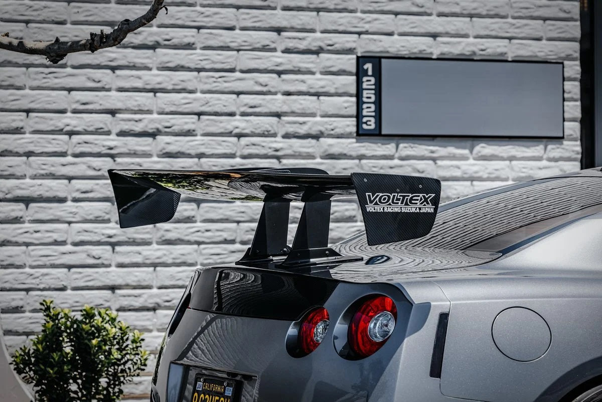 VOLTEX CARBON FIBER TYPE-7.5 SWAN NECK GT WING FOR R35 NISSAN GT-R
