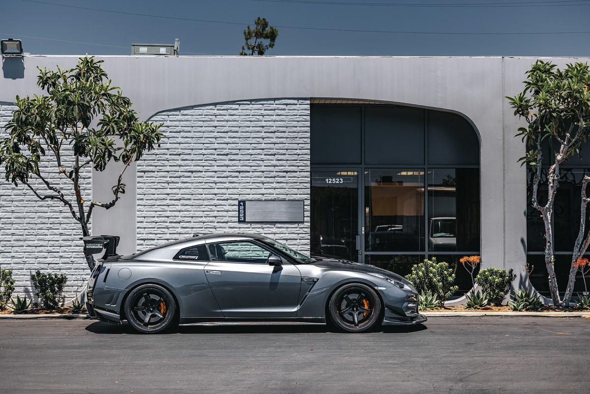 VOLTEX CARBON FIBER TYPE-7.5 SWAN NECK GT WING FOR R35 NISSAN GT-R