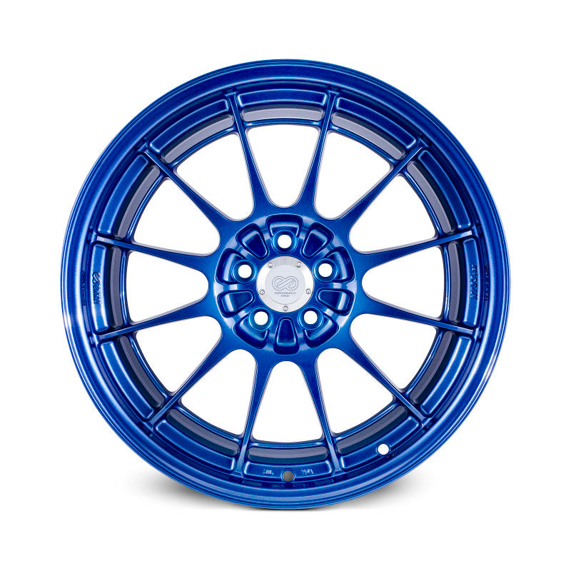 Enkei NT03+M 18x9.5 5x114.3 40mm Offset 72.6mm Bore Victory Blue Wheel