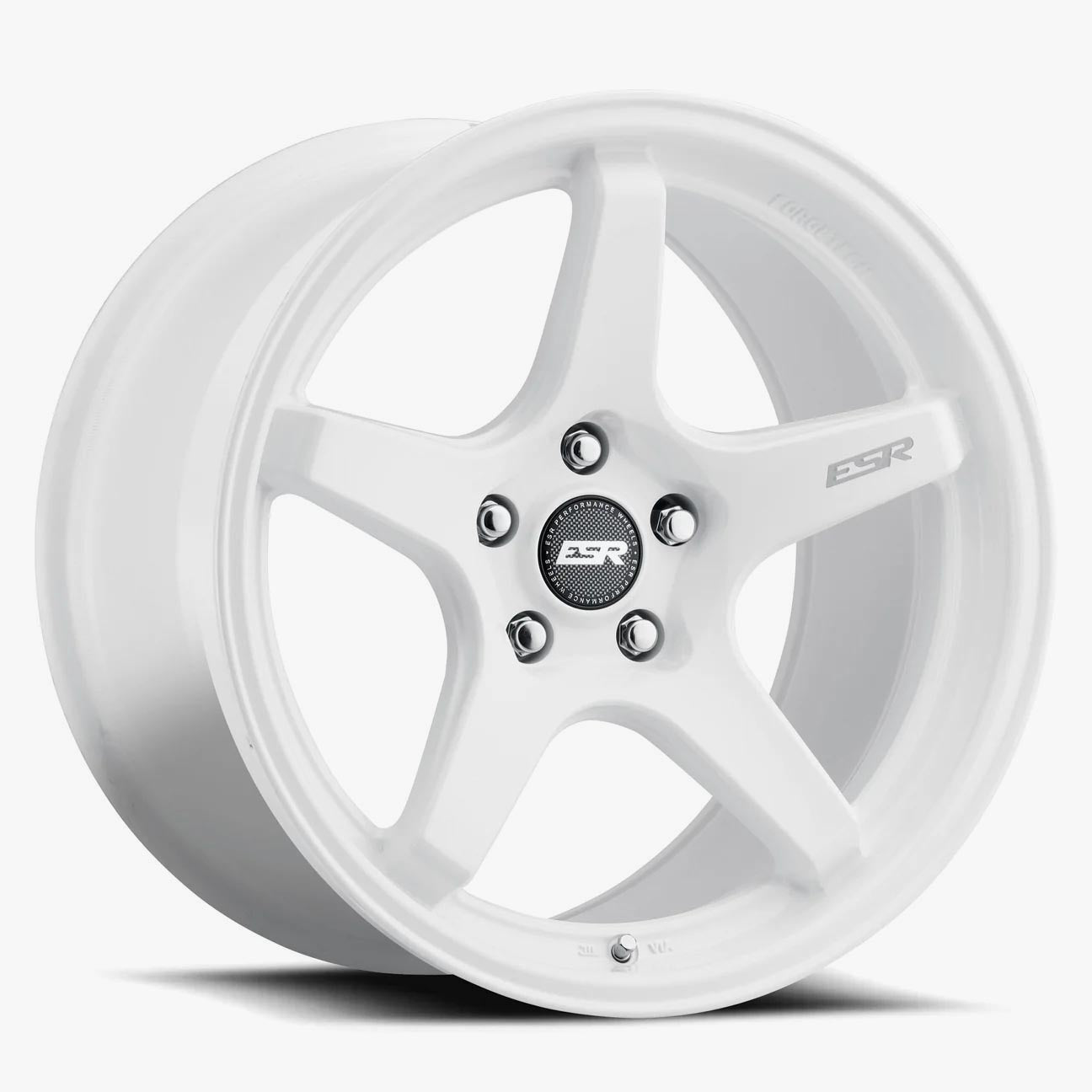 ESR Wheels 18X8.5 5X120 +30 72.56 GLOSS WHITE APX5C 88551430 APX5CWHT 5X120