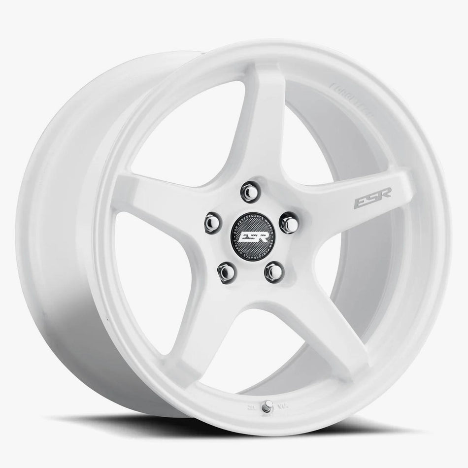 ESR Wheels 18X8.5 5X112 +30 72.56 GLOSS WHITE APX5C 88551430 APX5CWHT 5X112