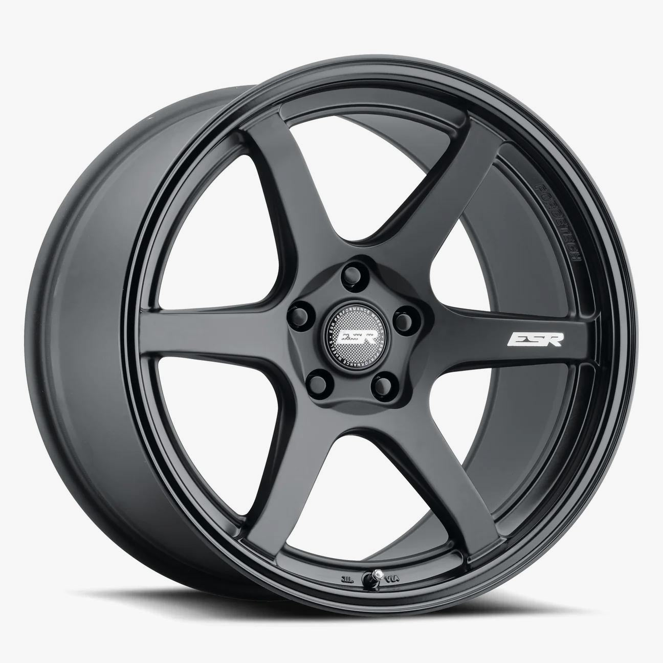 ESR Wheels APX6 19X8.5 5X112 +30 72.6 MATTE BLACK (CD)