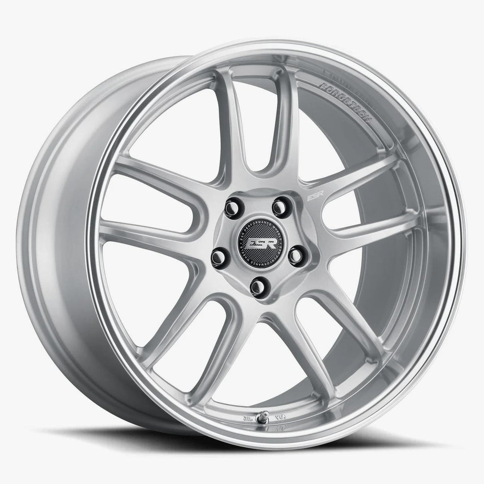 ESR Wheels CUSTOM DRILL APX8 19X11 -8 67.1 HYPER SILVER MACHINE LIP..PCD:..(-8 TO +36) OFFSET : 911111CC APX8HS