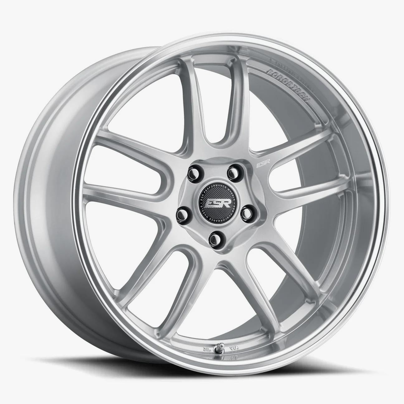 ESR Wheels 19X11 5X114.3 +22 72.56 HYPER SILVER MACHINE LIP APX8 91151422 APX8HS-ML