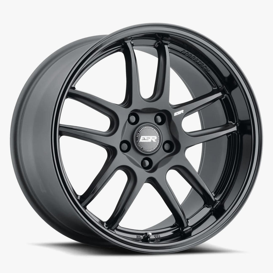 ESR Wheels 19X11 5X112 +22 72.56 MATTE BLACK GLOSS BLACK LIP APX8 91151422 APX8MBLK-BL 5X112