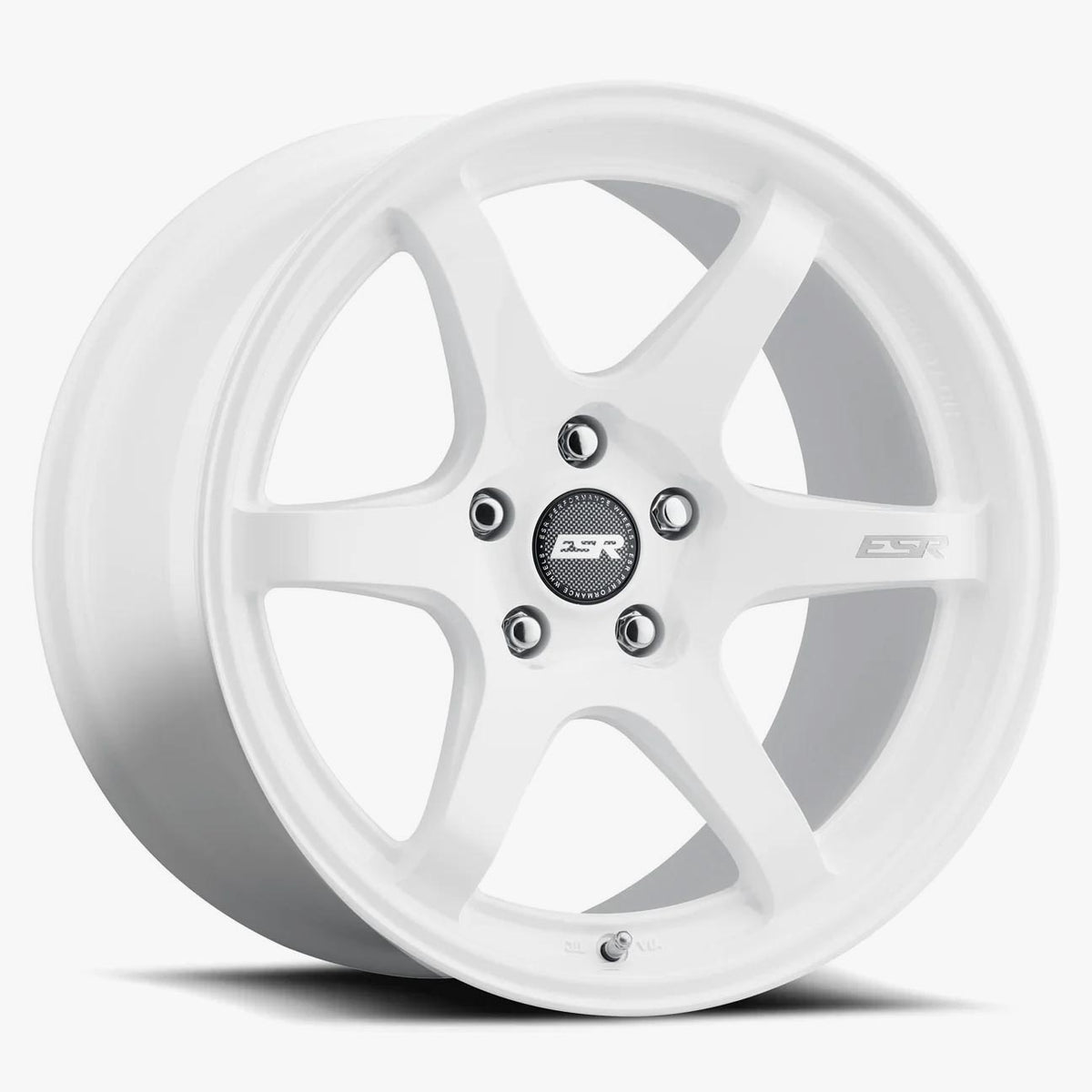 ESR Wheels APX6 18X8.5 5X112 +35 72.6 GLOSS WHITE