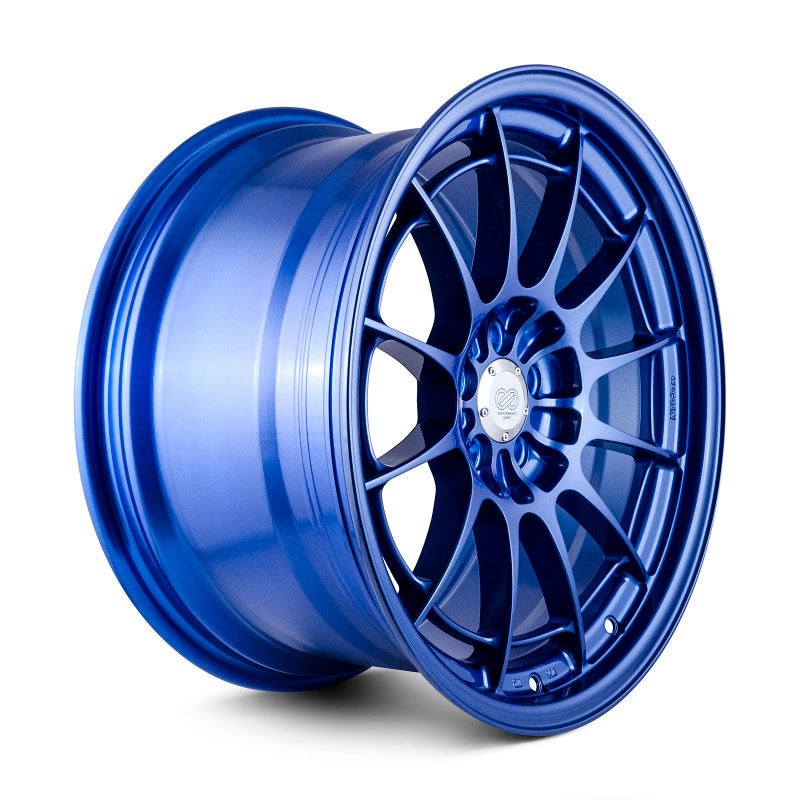 Enkei NT03+M 18x9.5 5x114.3 40mm Offset 72.6mm Bore Victory Blue Wheel