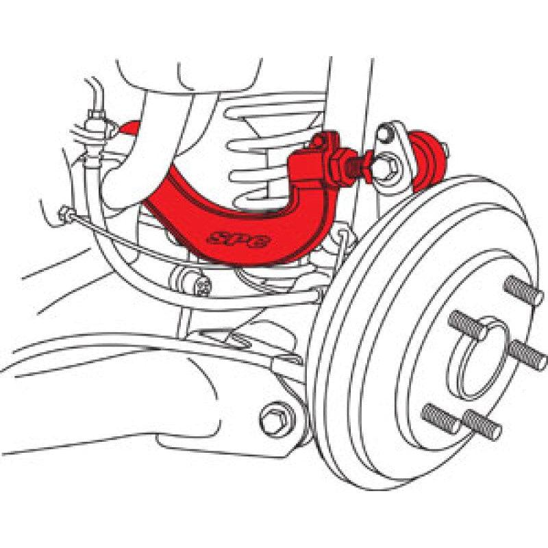 SPC Performance 06-15 Honda Civic (Incl Si) Rear Adjustable Control (Camber) Arm (Pair)