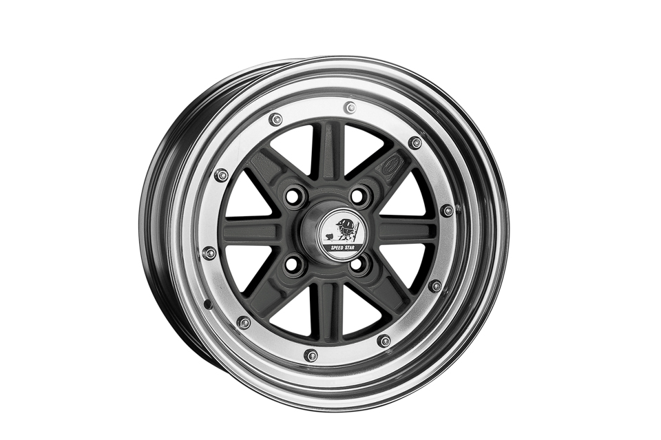 SSR MK-III 15x8 4x114.3 +00 Offset Gun Metallic Wheel