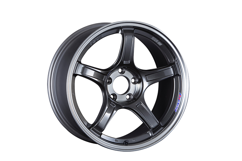 SSR GTX03 17x7 4x100 42mm Offset Black Graphite Wheel