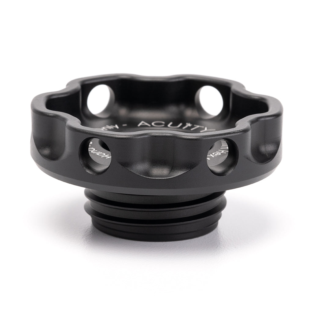 Acuity Instruments Podium Oil Cap For Hondas/Acuras  - Black