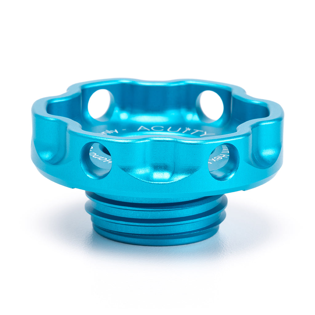 Acuity Instruments Podium Oil Cap For Hondas/Acuras  - Teal