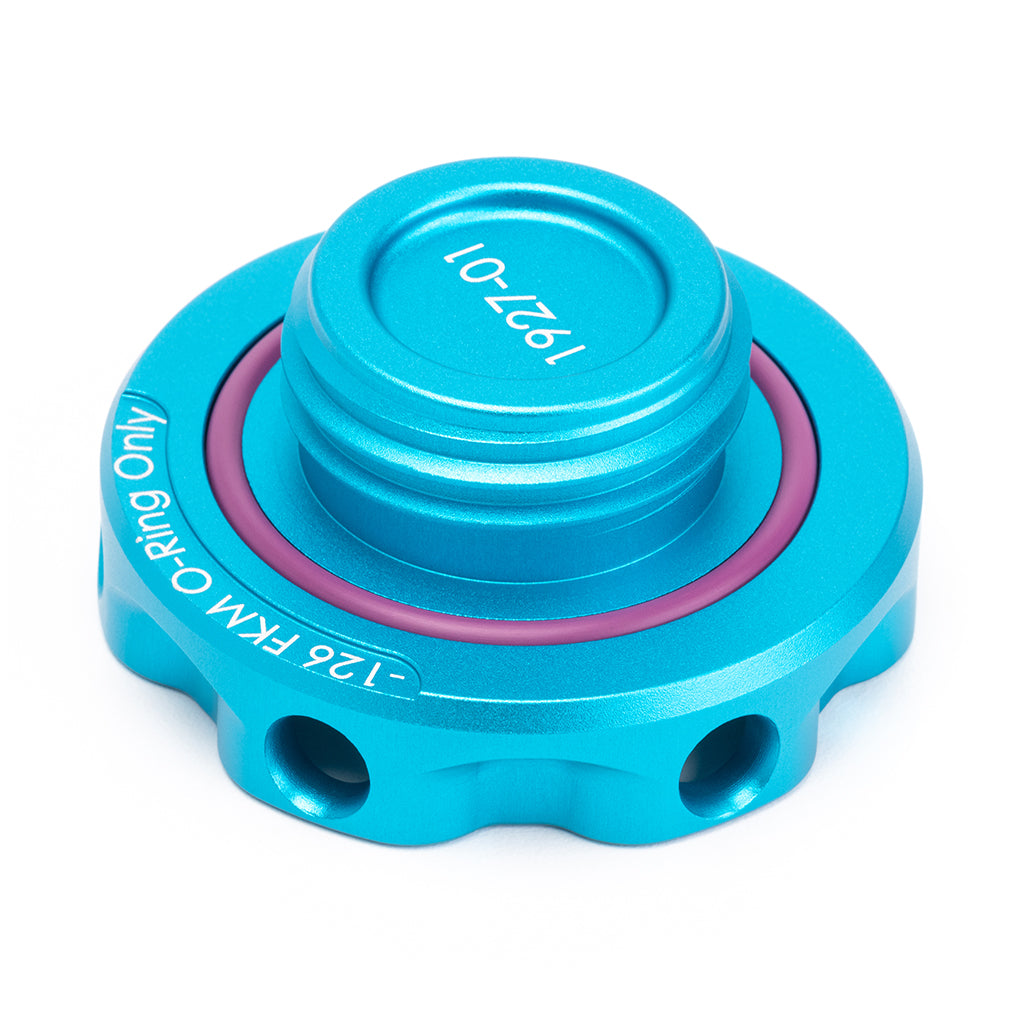 Acuity Instruments Podium Oil Cap For Hondas/Acuras  - Teal