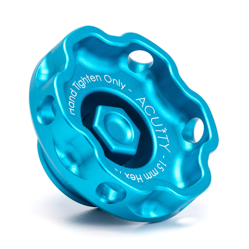 Acuity Instruments Podium Oil Cap For Hondas/Acuras  - Teal