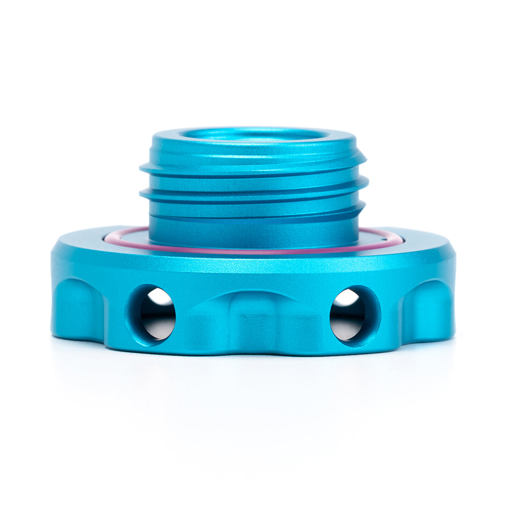 Acuity Instruments Podium Oil Cap For Hondas/Acuras  - Teal