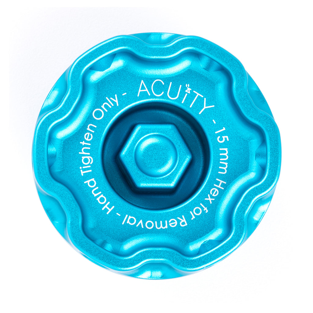 Acuity Instruments Podium Oil Cap For Hondas/Acuras  - Teal