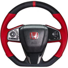 Buddy Club Time Attack Leather Steering Wheel - 10th Gen Civics
