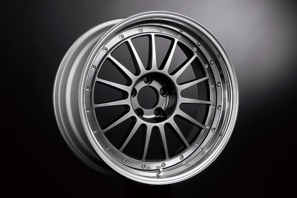 SSR Professor TF1 20x10 +19 HP 5/114.3 Titan Silver Wheel