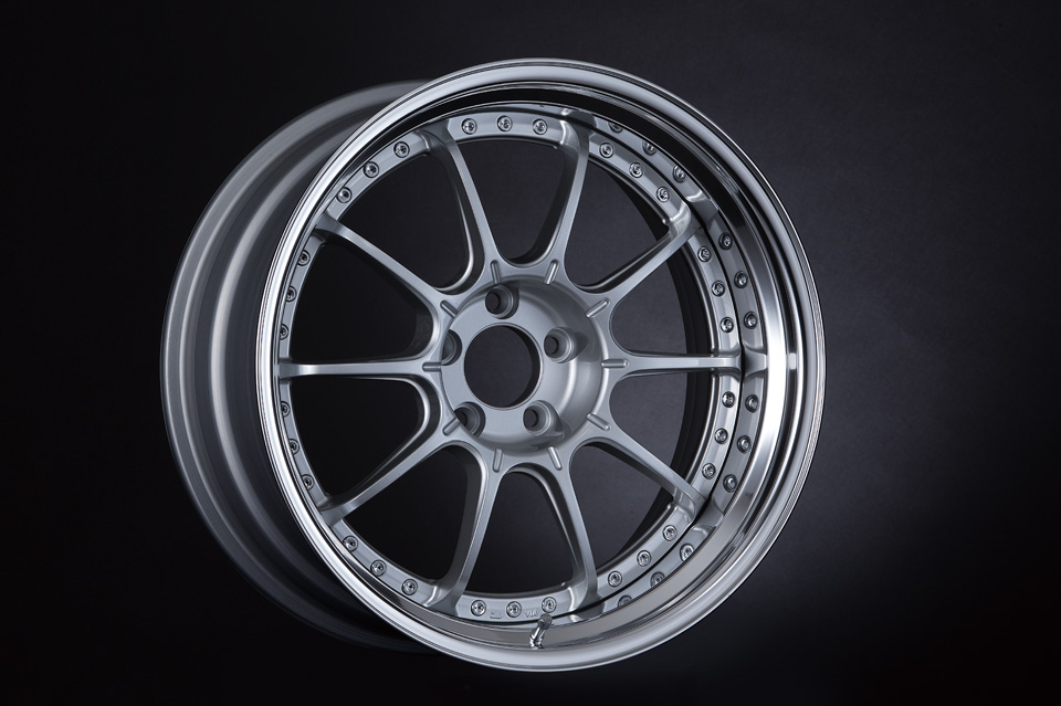 SSR Professor SP5 19x9.5 +22 MD 5/114.3 High Bright Silver Wheel