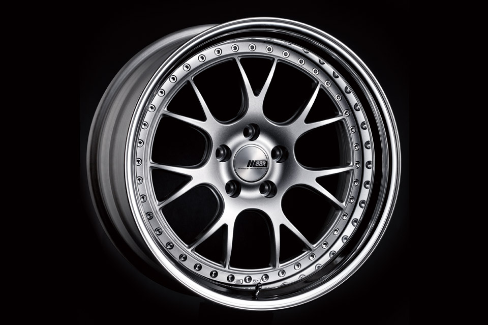 SSR Professor MS3 18x9.5 +25 HP 5/114.3 Silver Wheel