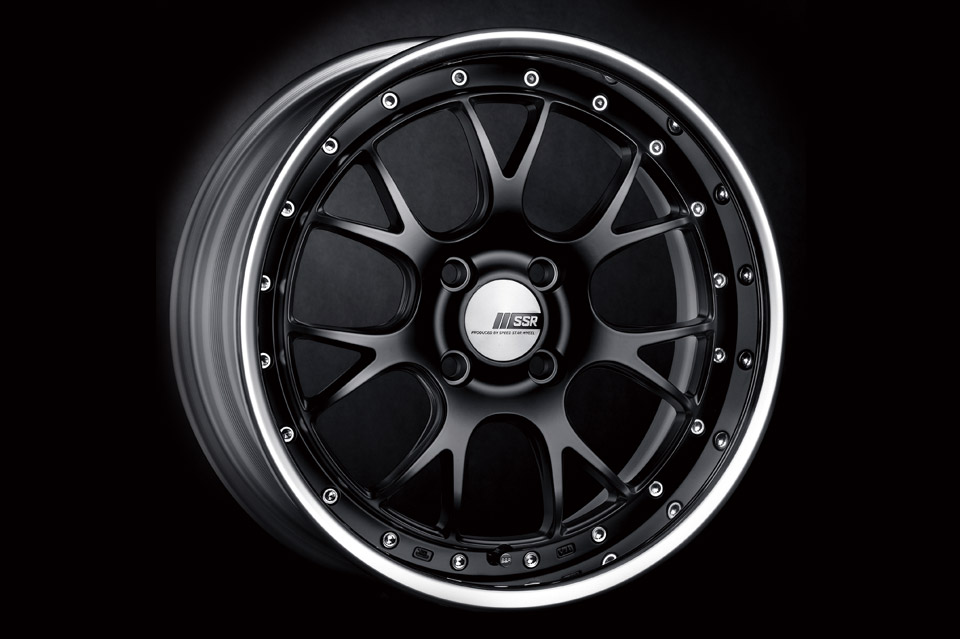 SSR Professor MS3R 17x9 4x100 ET+37 NR Flat Black