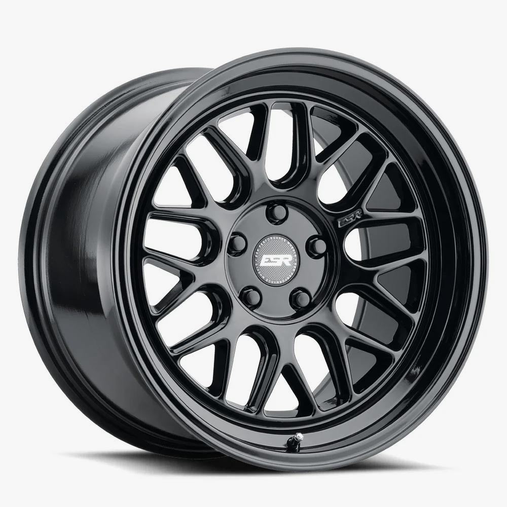 ESR Wheels 18X9.5 5X120 +35 72.56 GLOSS BLACK CR01 89551435 CR01GBLK 5X120