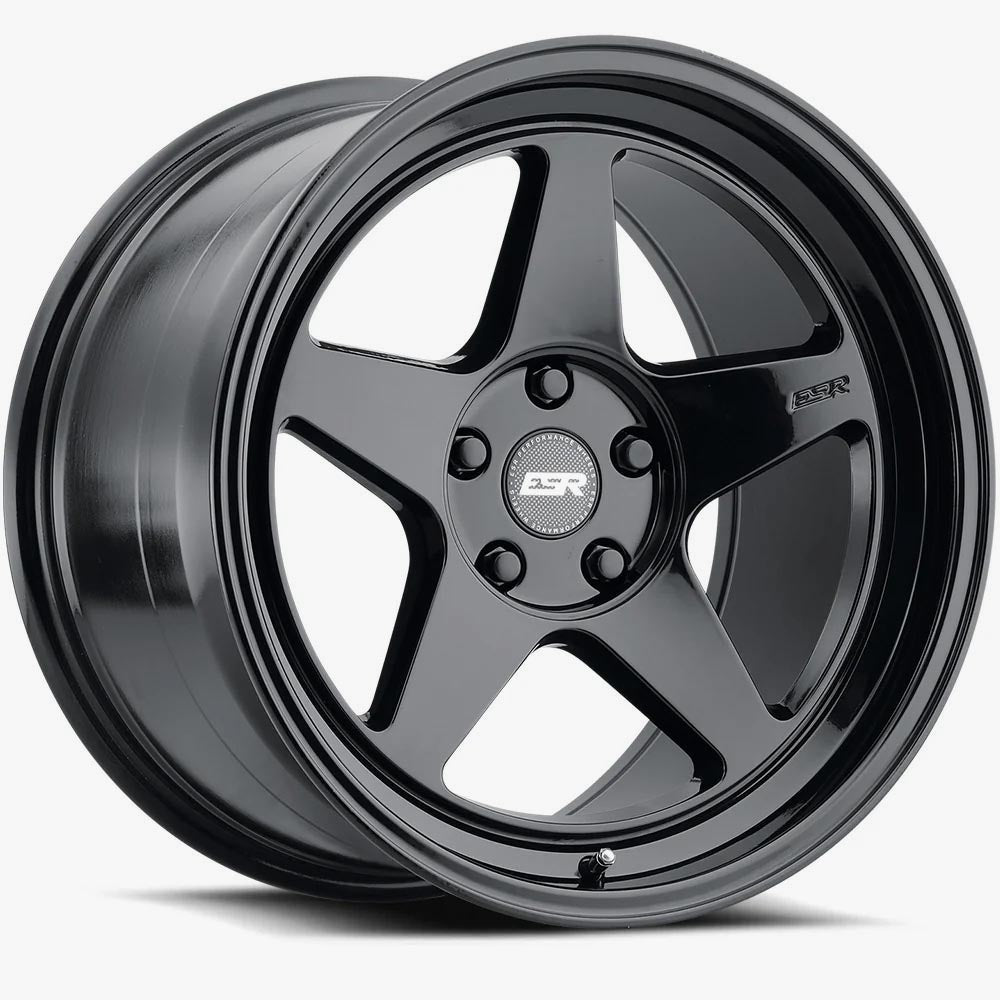 ESR Wheels 18X8.5 5X100 +30 72.56 GLOSS BLACK CR5 88550030 CR5GBLK