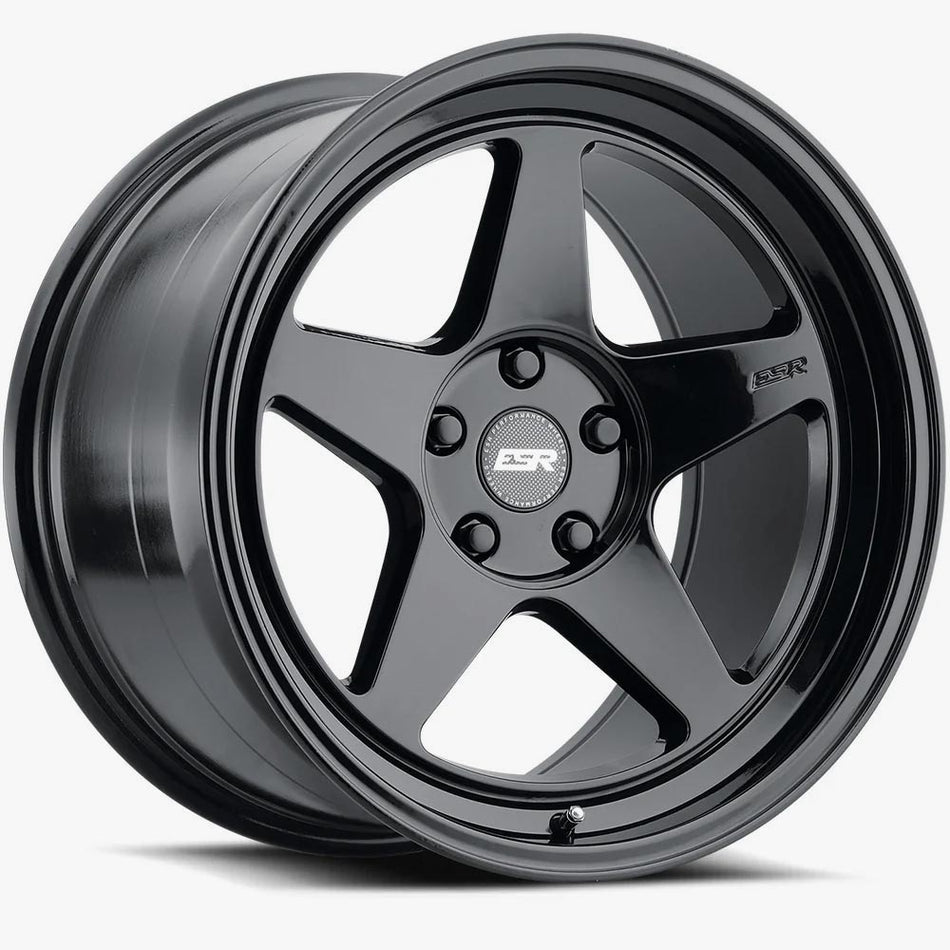 ESR Wheels 18X8.5 5X100 +30 72.56 GLOSS BLACK CR5 88550030 CR5GBLK