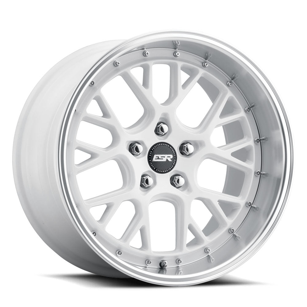 ESR Wheels 18X8.5 5X100 +35 72.56 GLOSS WHITE MACHINE LIP CS11 88550035 CS11WHT-ML