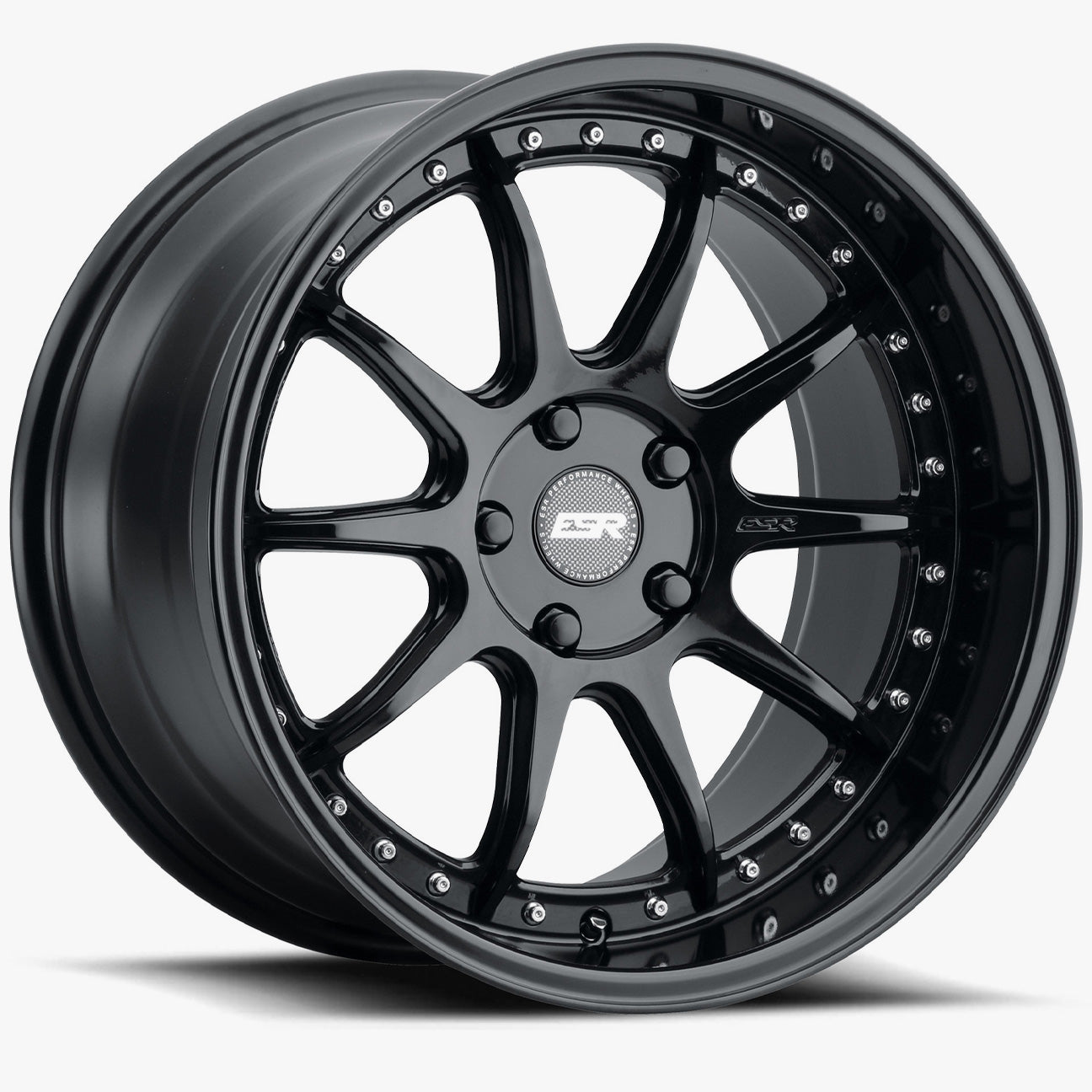 ESR Wheels CS12 18X8.5 5X100 +35 72.6 GLOSS BLACK