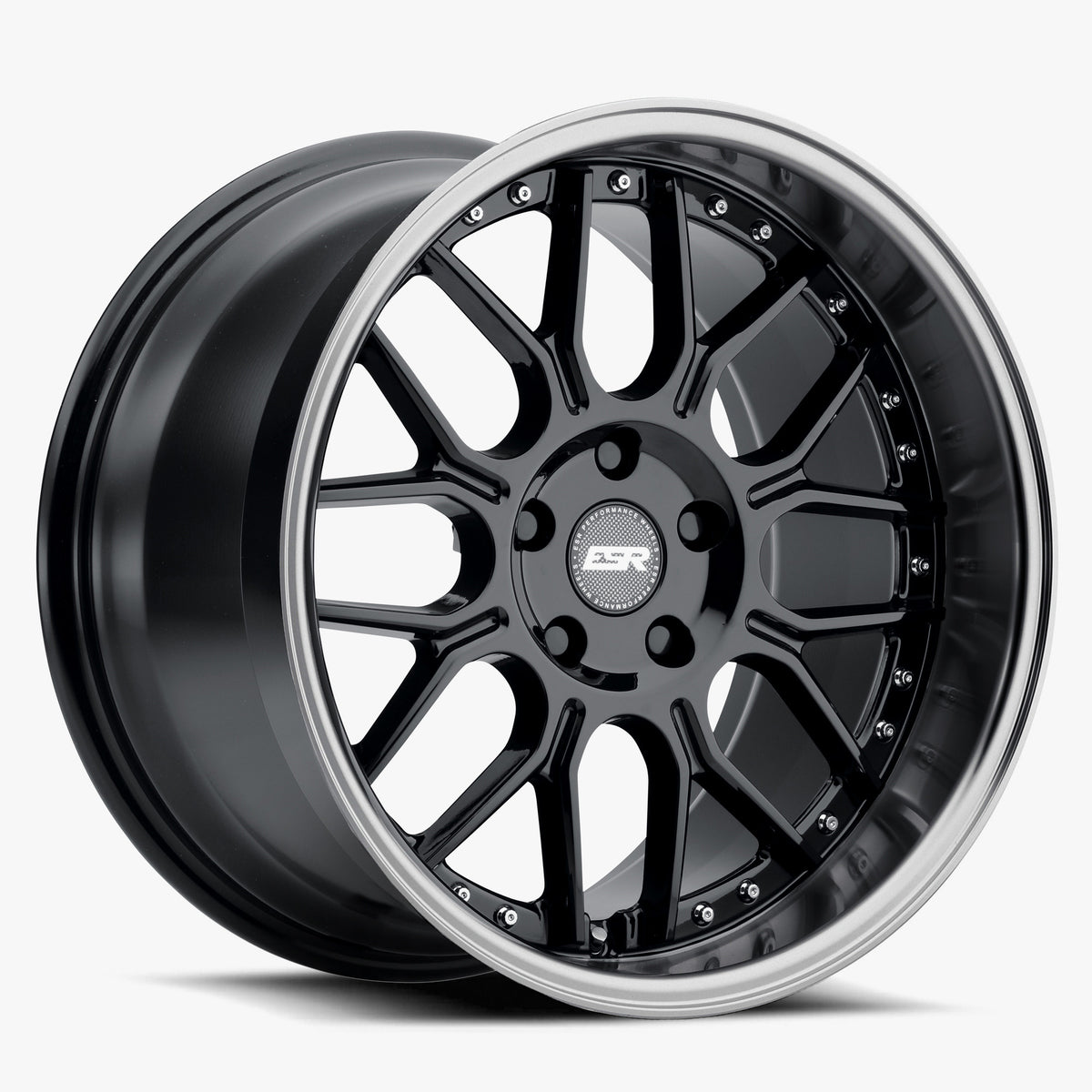 ESR Wheels 19X8.5 5X114.3 +35 72.56 GLOSS BLACK MACHINE LIP CS18