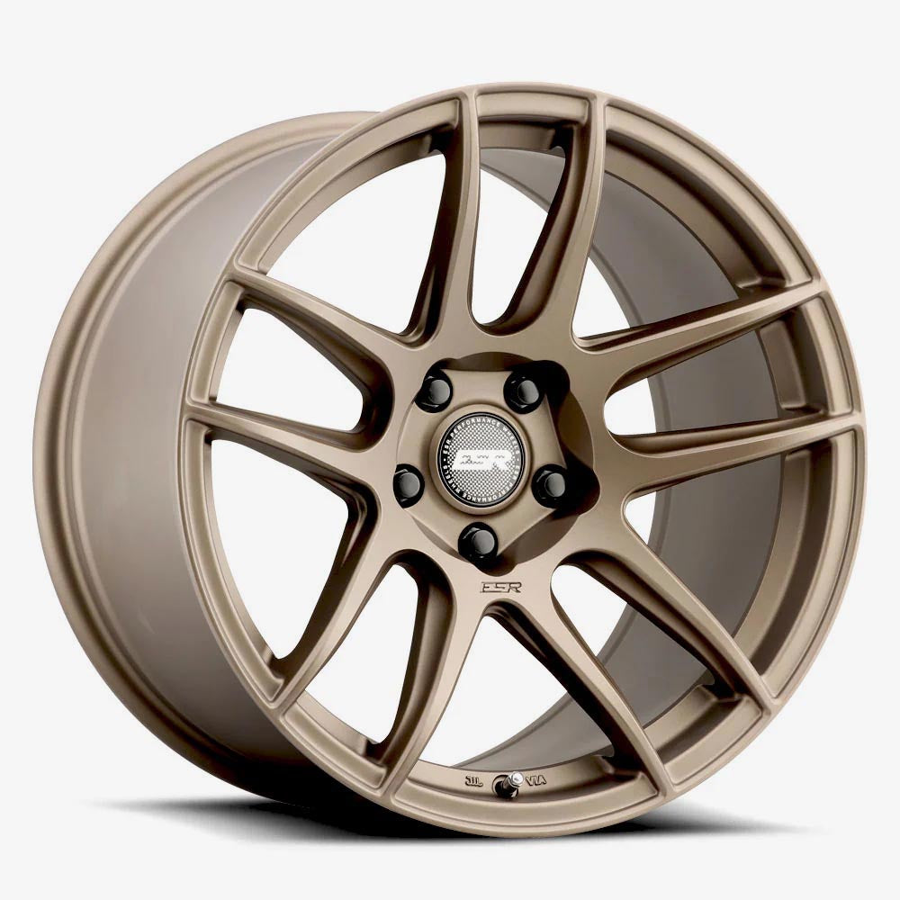 ESR Wheels 18X10.5 5X120 +22 72.56 MATTE BRONZE CS8 80551422 CS8MBRNZ 5X120