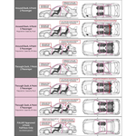 Cusco Roll Cage -Sfty21 6pt Honda Civic EG6 (Will NOT fit sunroof models) (S/O / No Cancel)