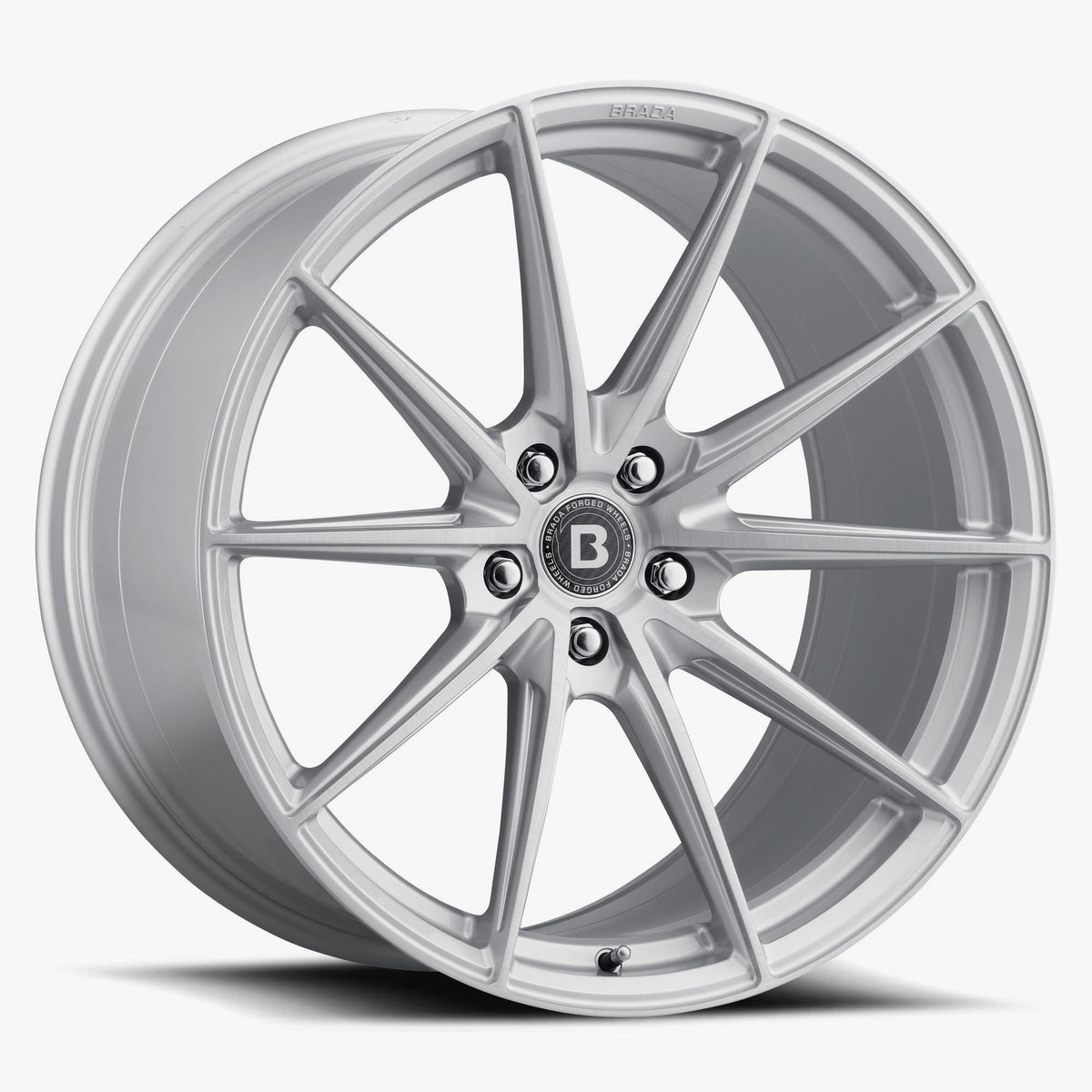 ESR Wheels CUSTOM DRILL 20X12 (+10 to +48) 72.56 CX1 BRUSHED HYPER SILVER..ET: 212BBBCC CX1BHS-P3