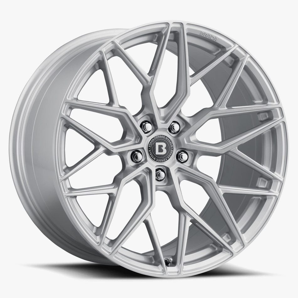 ESR Wheels CUSTOM DRILL 20X8.5 (+15 to +45) 72.56 CX3 BRUSHED HYPER SILVER..ET: 285BBBCC CX3BHS-P1