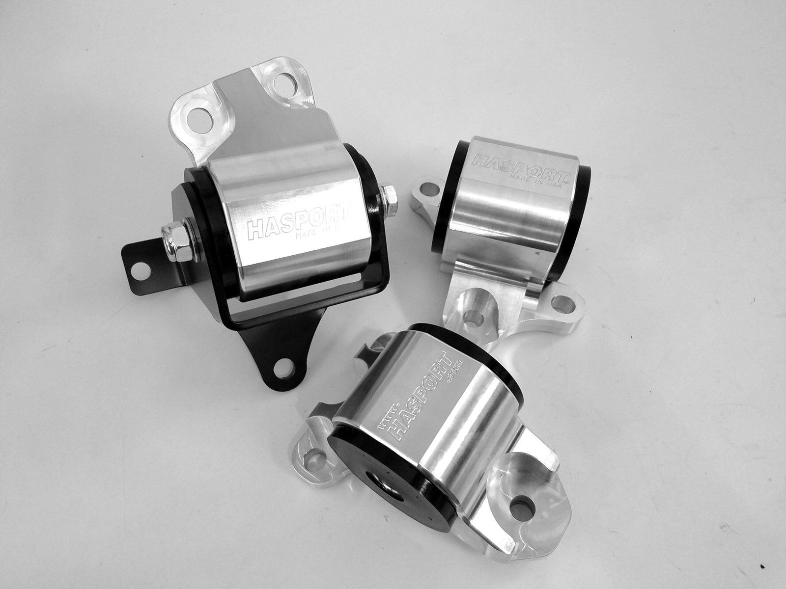 Hasport Engine Mount Kit for B-Series/D-Series Engine (2-Bolt Left Hand Mount) - 96-00 Civic - 62a - Saikospeed