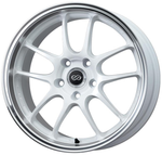 Enkei PF01 17x9 5x114.3 35mm Offset 75mm Hub Bore - White Machined