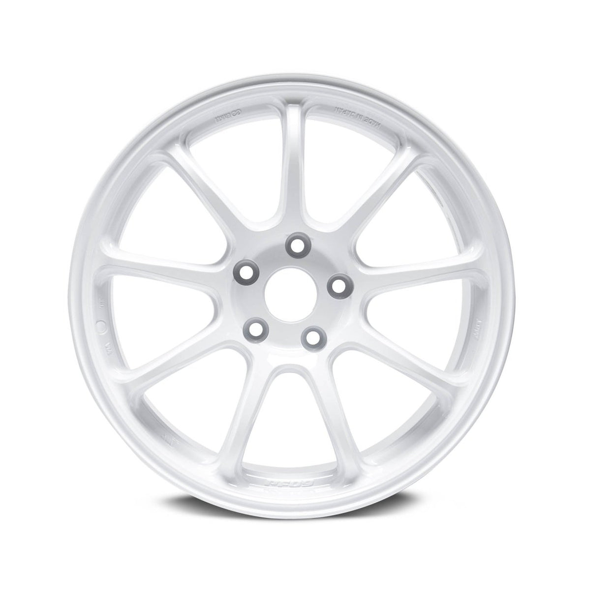 Enkei PF09 18x9.5 5x114.3 40mm Offset 75mm Bore Vanquish White Wheel