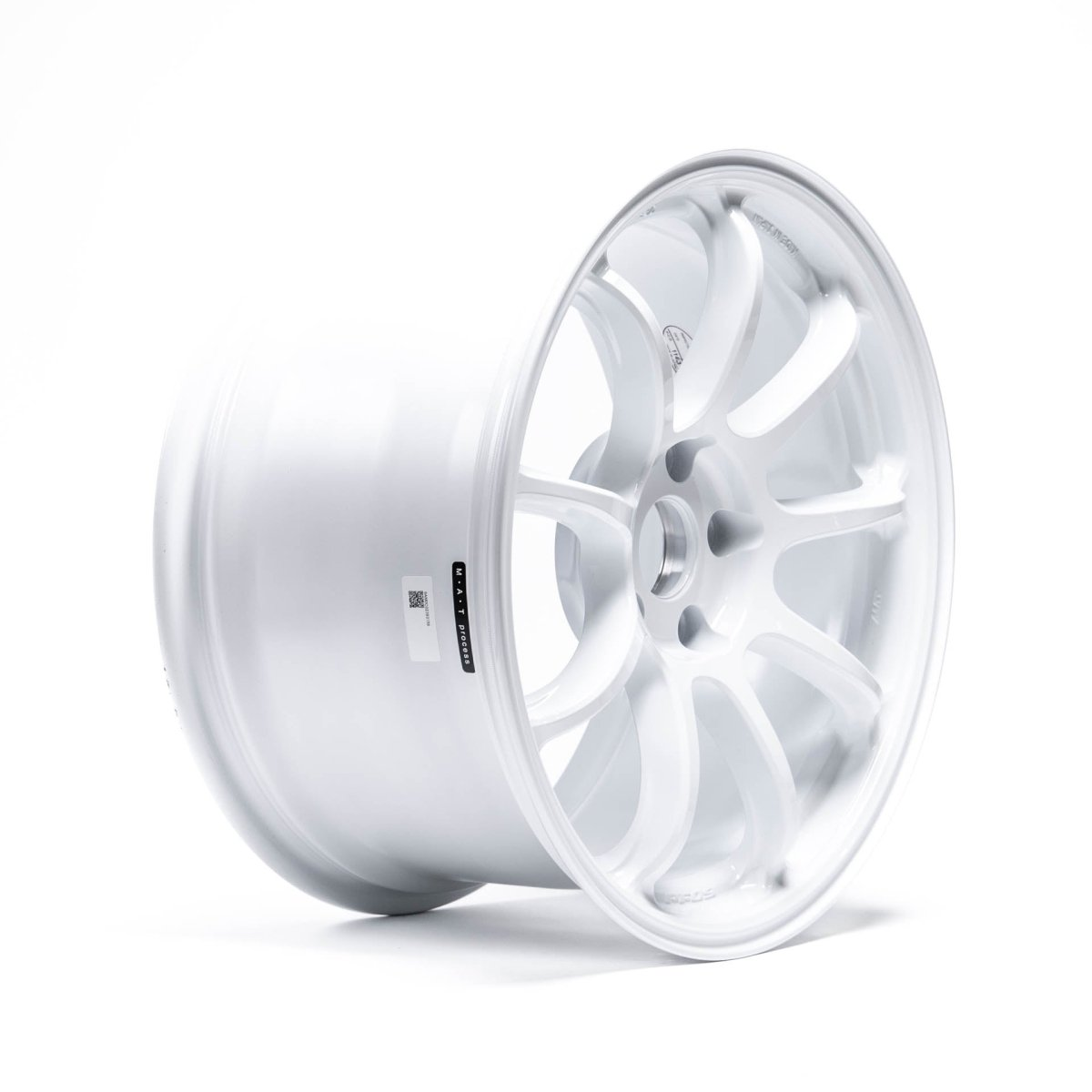 Enkei PF09 18x9.5 5x114.3 40mm Offset 75mm Bore Vanquish White Wheel