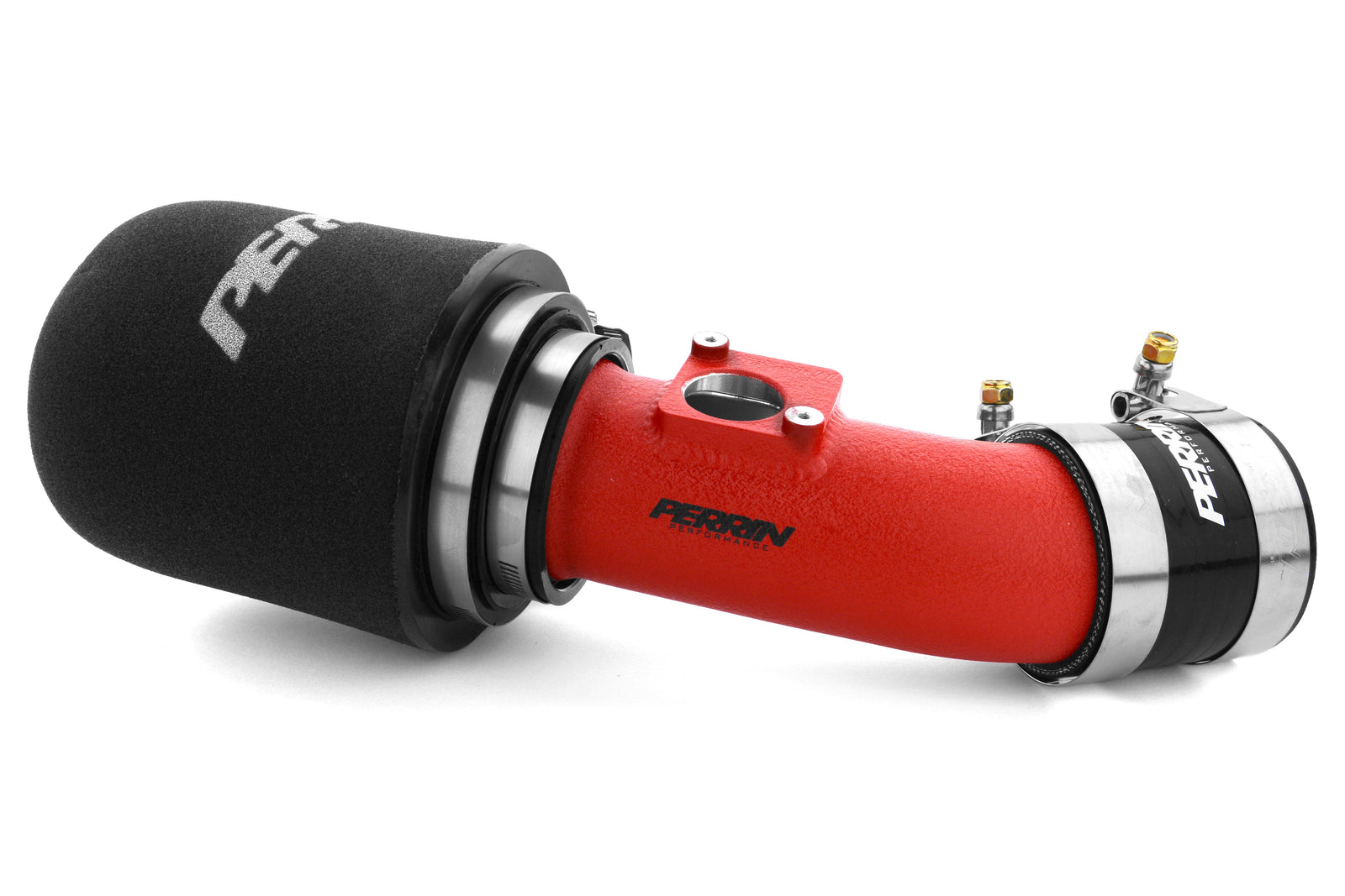 Perrin Red Short Ram Intake Fits 2002-2007 Subaru WRX/STi/Forester XT