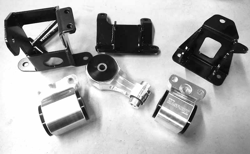 Hasport Stock Replacement Mount Kit - 2006-2011 Honda Civic (R18 Engine) - 70a - Saikospeed