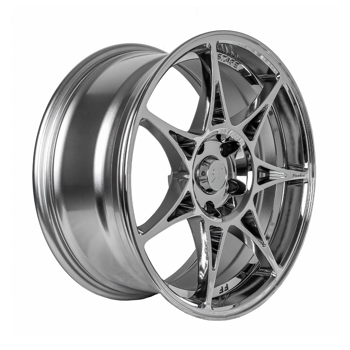 Foushee 18x9.5 +22mm 5x114.3 CB: 73.1 Color: Chrome